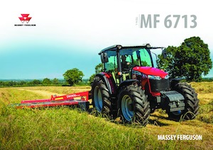 4WD traktorok Massey Ferguson MF 6713 MR