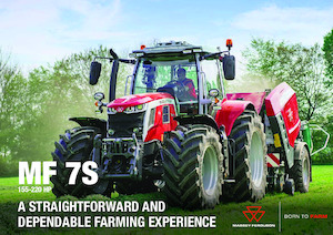 4WD traktorok Massey Ferguson MF 7S.165