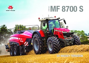 4WD traktorok Massey Ferguson MF 8732 S 