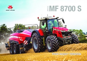 4WD traktorok Massey Ferguson MF 8732 S 