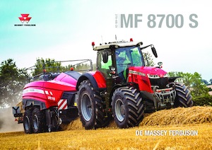 4WD traktorok Massey Ferguson MF 8732 S 