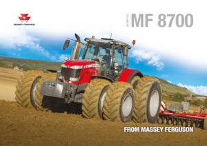 4WD traktorok Massey Ferguson MF 8740 S