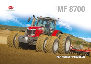 4WD traktorok Massey Ferguson MF 8740 S