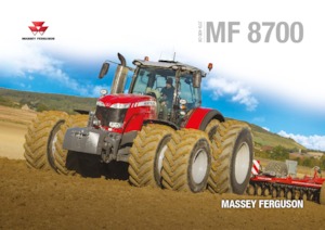 4WD traktorok Massey Ferguson MF 8740 S