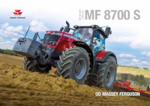 4WD traktorok Massey Ferguson MF 8737 S