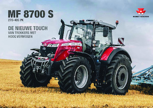 4WD traktorok Massey Ferguson MF 8727 S 