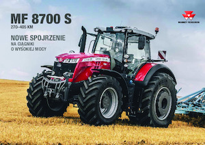 4WD traktorok Massey Ferguson MF 8737 S