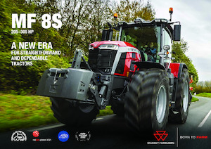 4WD traktorok Massey Ferguson MF 8S.305 
