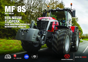4WD traktorok Massey Ferguson MF 8S.225