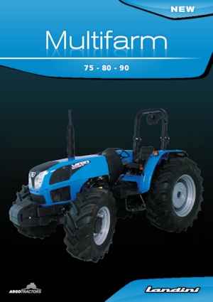 4WD traktorok Landini Multifarm 80 