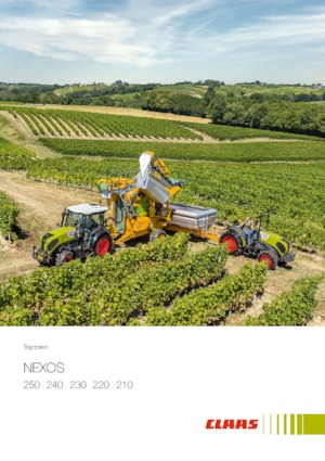 4WD traktorok Claas Nexos 240 F