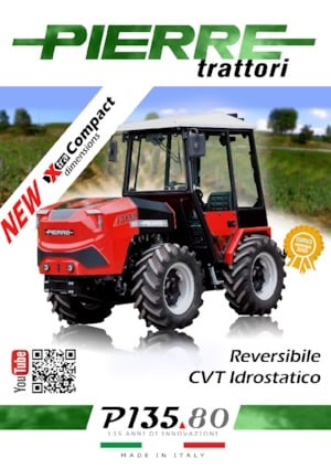 4WD traktorok Pierre P 135.80