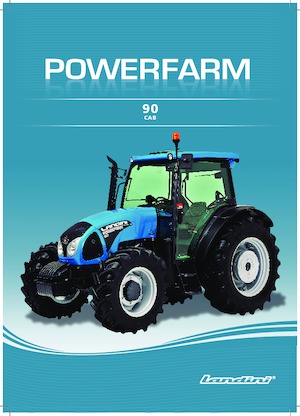 4WD traktorok Landini Powerfarm 90