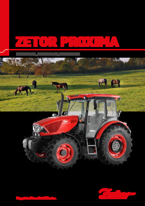 4WD traktorok Zetor Proxima CL 110