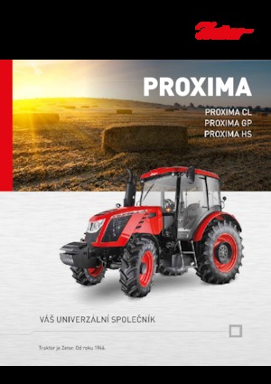 4WD traktorok Zetor Proxima HS 90