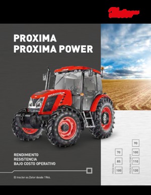 4WD traktorok Zetor Proxima HS 120