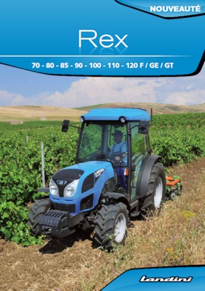 4WD traktorok Landini Rex DT 4-120GT