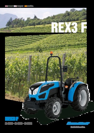 4WD traktorok Landini Rex 3-060F
