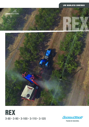 4WD traktorok Landini Rex 3-100 G 