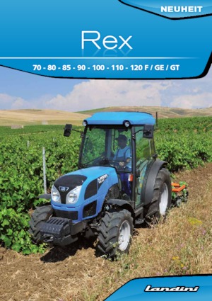 4WD traktorok Landini Rex 70GE