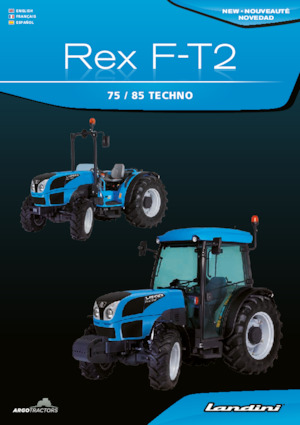 4WD traktorok Landini Rex 75 F Techno