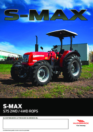 4WD traktorok McCormick S 75 Max 