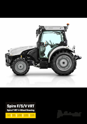 4WD traktorok Lamborghini Spire F 105 VRT 
