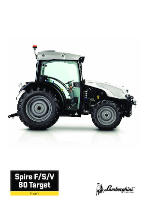 4WD traktorok Lamborghini Spire S 80 Target 