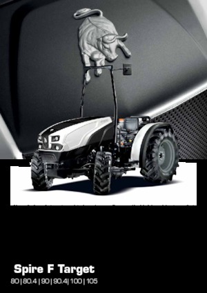 4WD traktorok Lamborghini Spire F 105 Target 