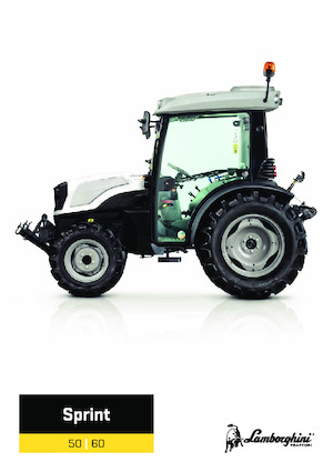 4WD traktorok Lamborghini Sprint 50