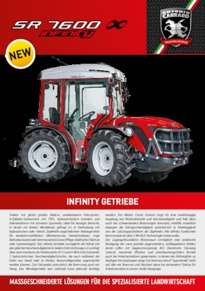 4WD traktorok Carraro SR 7600 Infinity