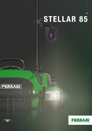 4WD traktorok Ferrari Stellar 85 RS