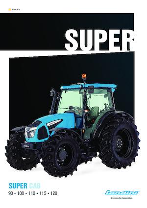 4WD traktorok Landini Super 115