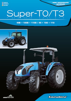 4WD traktorok Landini Super 90 