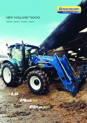 4WD traktorok New Holland T6020 LS