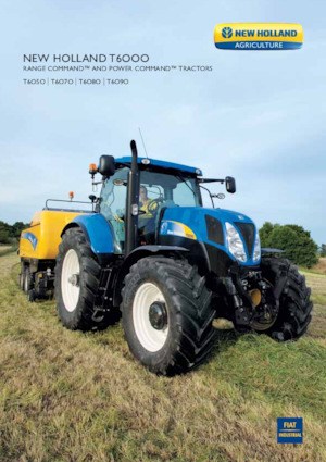 4WD traktorok New Holland T6070 RC