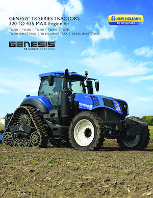 4WD traktorok New Holland T8.350 AC 