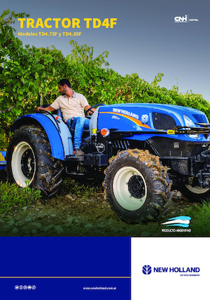 4WD traktorok New Holland TD4.75F