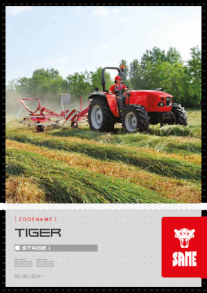 4WD traktorok SAME Tiger 50