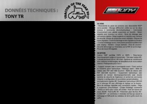 4WD traktorok Carraro Tony 9800 TR