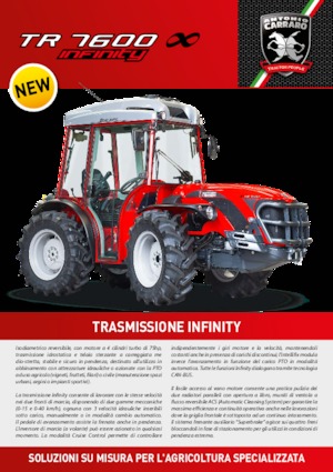 4WD traktorok Carraro TR 7600 Infinity