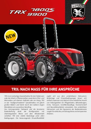 4WD traktorok Carraro TRX 7800 S