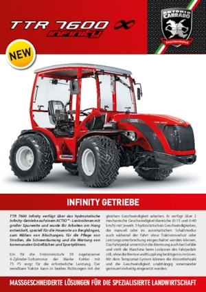 4WD traktorok Carraro TTR 7600 Infinity