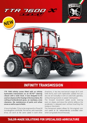 4WD traktorok Carraro TTR 7600 Infinity