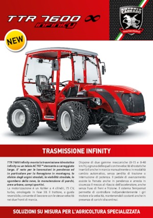 4WD traktorok Carraro TTR 7600 Infinity