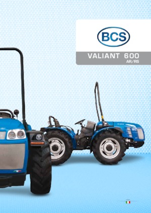 4WD traktorok BCS Valiant 600 AR