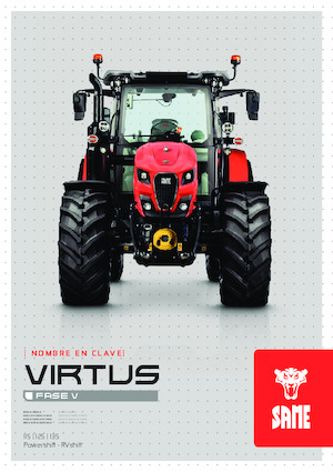 4WD traktorok SAME Virtus 135 