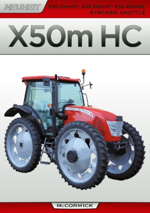 4WD traktorok McCormick X50.40m-HC