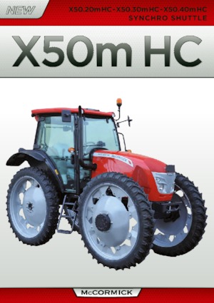 4WD traktorok McCormick X50.40m-HC