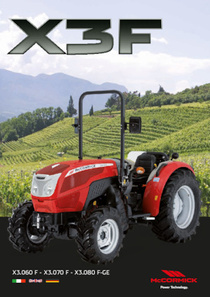 4WD traktorok McCormick X3.070GE